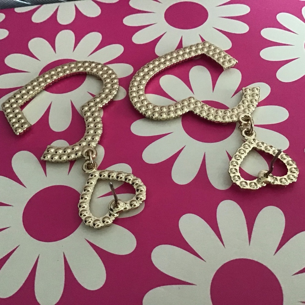 2 pairs of new earrings nwot EXPRESS F 21 - Picture 4 of 5